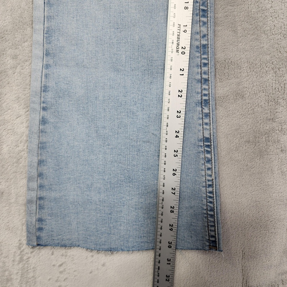 NEW Lucky Brand Jeans Womens 2/26 Blue Low Rise Flare Ankle Stretch Light Wash - Picture 12 of 14